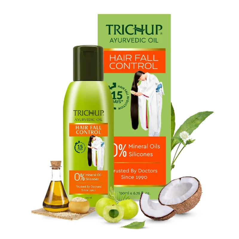 Trichup Ayurvedic Hair Fall Control Oil, 100 ml-1.webp